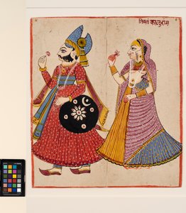 A raja and his rani
