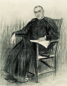 Portrait of Catalan Poet Jacint Verdaguer