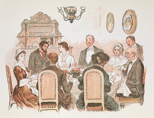 A dining scene
