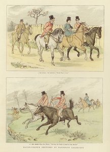 Equestrian Watercolour Sketches