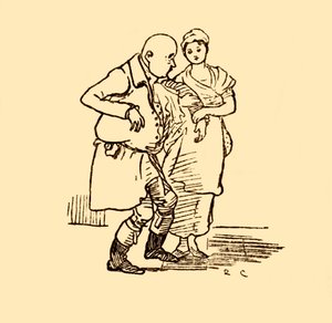 John Gilpin Arrives, Hatless and Wigless Once More by Randolph Caldecott