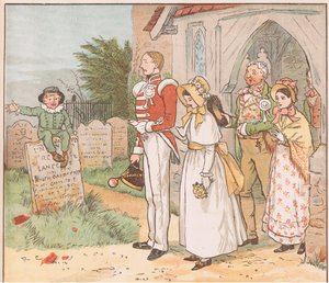 Oh! Never despise the soldier lad though his station be but low by Randolph Caldecott