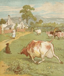 The House that Jack Built (Illustration by Randolph Caldecott) by Randolph Caldecott