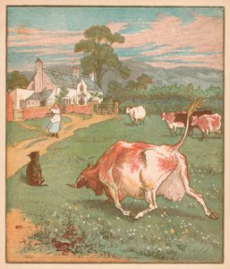 This is the cow with the crumpled horn... by Randolph Caldecott