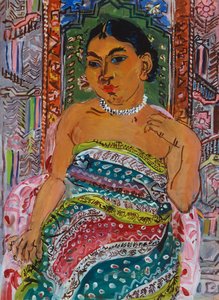 The Hindu (Portrait of Anmavati Pontry), c.1930 by Raoul Dufy