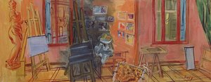 The Shivering Woman, Studio in Perpignan