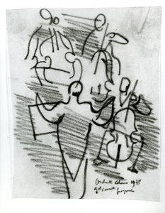 Colonne Orchestra by Raoul Dufy