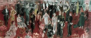 Official Reception by Raoul Dufy