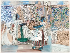 Reception with the Pasha of Marrakech by Raoul Dufy