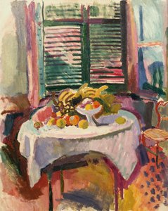 Still Life with Closed Shutters