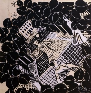 Tennis by Raoul Dufy