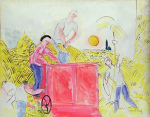 The Harvesters by Raoul Dufy