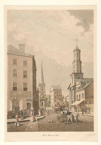 Wall Street in 1820