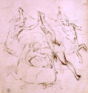 Hercules fighting the Centaurs by Raphael