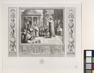 St. Paul Preaching on the Areopagus by Raphael (1483 1520) (after)