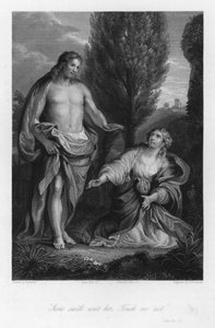Touch Me Not, John XX by after Raphael