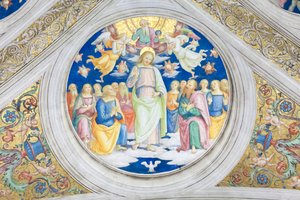 Christ as Sol Iustitiae by Raphael (1483 1520)