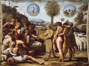 Joseph explains his dreams to his brothers