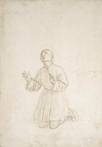 Kneeling Figure of a Youth, c.1503 by Raphael