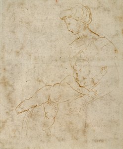 Madonna and Child, c.1505 by Raphael
