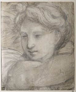 Head of an Angel by Raphael