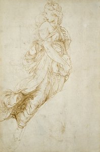 Study for the Figure of Melpomene