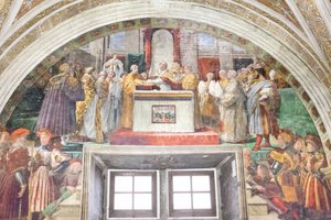 The Oath of Leo III by Raphael (1483 1520)