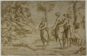 Joseph Explaining His Dreams to His Brothers by Raphael