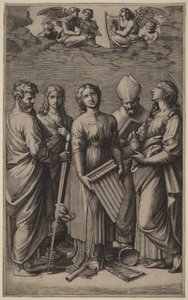 Saint Cecilia by Raphael