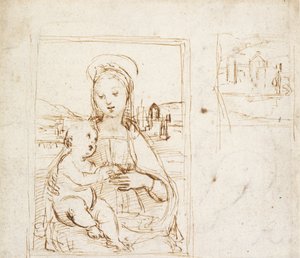 Study for a Picture of the Virgin and Child by Raphael