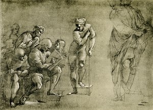 The Pythagoras Group from the School of Athens by Raffaello Sanzio Raphael