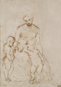 The Virgin and Child with St John by Raphael