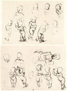 Various Designs for Madonna in the Countryside by Raffaello Sanzio Raphael