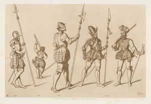 French and Spanish Troops from the Second Half of the 16th Century by Raphael Jacquemin