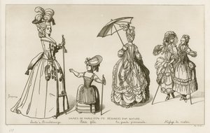 Women of Paris, 1774-79 by Raphael Jacquemin