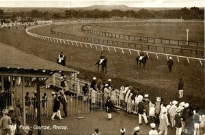 The Race-Course, Poona, c.1900-30 by Raphael Tuck and Sons