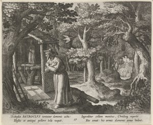 Saint Patroclus of Néris as a Hermit The Virtuous Life of Hermits (series title)