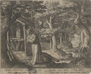 Saint Patroclus of Néris as a Hermit, The Virtuous Life of Hermits (series title), Trophaeum Vitae Solitariae (series title)