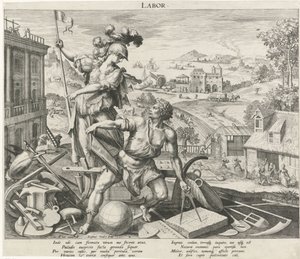 Maturity Under the Influence of Work by Raphaël Sadeler (I)