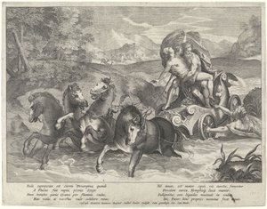 The Rape of Proserpina by Raphaël Sadeler (II)
