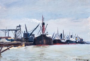 Boats in a Harbour