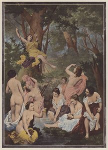 The bathers by Raymond Quinsac (after) Monvoisin