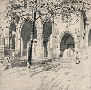 Façade of the Church of St Germain-l