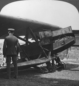 Armour Plated German Plane Used to Attack the Allied Trenches, World War I