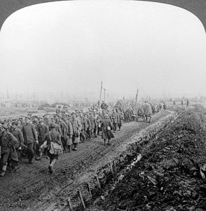 German Prisoners of War, Sambre, World War I
