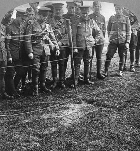 Impression of a Body in the Ground, Billericay, Essex, World War I, 1916