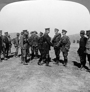 Lord Kitchener Praises Troops for Their Assaults at the Dardanelles, World War I