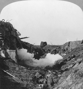The Capture of a German Blockhouse, Croisilles, France, World War I