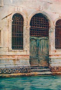 A Renaissance Doorway, Venice