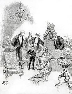 Illustration for Little Lord Fauntleroy by Reginald Bathurst Birch